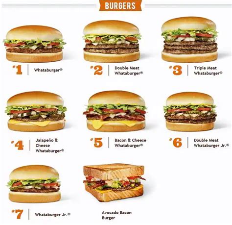 whatta burger menu|whataburger menu and prices locations.